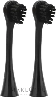 Сменные насадки для звуковой зубной щётки Curaprox Hydrosonic Black is White, с волокнами Curen, 2 шт