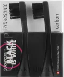 Насадки для зубной щётки Curaprox Hydrosonic Black Is White, из углеродного волокна, 2 шт — фото 1