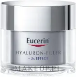 Крем для лица Eucerin Hyaluron-Filler 3x Effect ночной против морщин 50 мл — фото 1