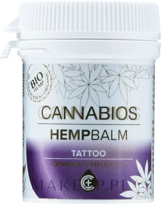 Cannabios Tattoo Hempbalm — конопляный бальзам для ухода за татуировкой, 50 мл