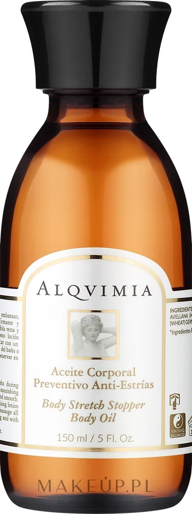 Масло для тела Alqvimia Body Stretch Stopper для эластичности кожи