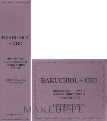 London Botanical Laboratories London Botanical Laboratories Bakuchiol + Bakuchiol (ser/30 мл + cr/50 мл) - Набор London Botanical Bakuchiol крем и сыворотка для лица с бакучиолом жожоба и скваленом 50+30 мл