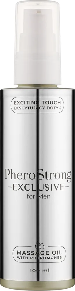 Массажное масло для тела PheroStrong Exclusive for Men с феромонами