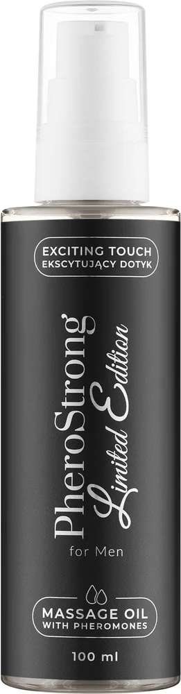 Массажное масло для тела PheroStrong Limited Edition for Men с феромонами