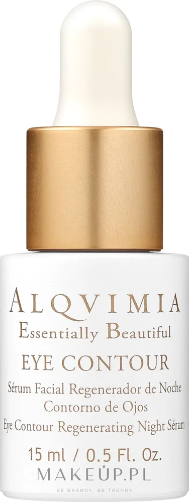 Масляная сыворотка для области вокруг глаз Alqvimia Essentially Beautiful с маслом зародышей пшеницы миндаля и шиповника для зрелой кожи 15 мл