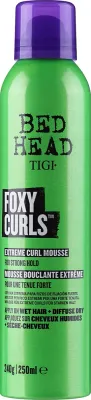 Пена для стайлинга кудрявых волос Tigi Bed Head Foxy Curls Mousse сильной фиксации, лёгкая, 250 мл