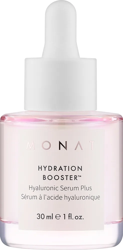 Сыворотка для лица Monat Hydration Booster Hyaluronic Serum Plus увлажняющая с гиалуроновой и полиглутаминовой кислотой 30 мл