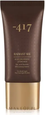 417 Radiant See 60 Second Miracle Lifting Mask — лифтинг-маска для лица за 60 секунд, 50 мл