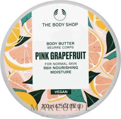 Питательное масло-баттер для тела The Body Shop Pink Grapefruit 96H с грейпфрутом, 200 мл