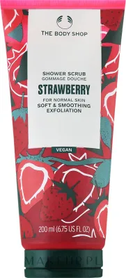 Скраб-гель для душа The Body Shop Strawberry Shower Scrub клубничный, 200 мл
