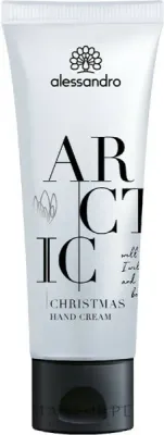Крем для рук Alessandro International Arctic Christmas увлажняющий с гиалуроновой кислотой и маслом какао 75 мл
