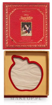 Хайлайтер для лица I Heart Revolution x Disney Highlighter Fairytale Apple Snow White, серебристый, в форме яблока, 6,1 г