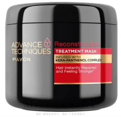 Маска для волос Avon Advance Techniques Reconstruction Mask разглаживающая, увлажняющая, 375 мл