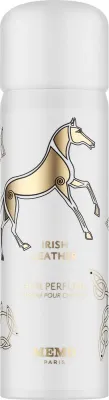 Парфюмированный мист для волос Memo Irish Leather Hair Mist с ароматом кожи и бобов тонка, 80 мл