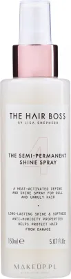 Спрей для блеска волос The Hair Boss The Semi Permanent Shine Spray с 6 маслами, 150 мл