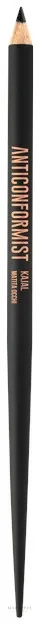 Карандаш-каял для глаз Mulac Cosmetics Anticonformist Kajal интенсивный, для слизистой века, 0,8 г, оттенок Blacklist