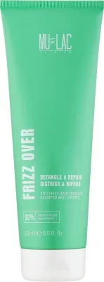 Шампунь для волос Mulac Hair Care Frizz Over Shampoo детокс, против пушения, с кокосом и авокадо, 250 мл
