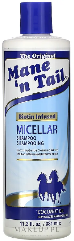 Шампунь мицеллярный Mane 'n Tail Micellar Shampoo с биотином и кокосовым маслом, 331 мл