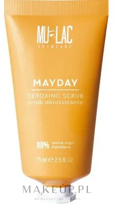 Скраб для лица Mulac Skin Care Mayday Detoxing детоксицирующий, с микрогранулами, 75 мл