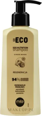 Шампунь для волос Mila Professional Be Eco SOS Nutrition Shampoo восстанавливающий, питательный, 250 мл