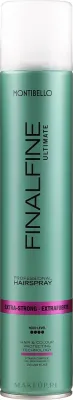 Лак для волос Montibello Finalfine Ultimate Extra-Strong очень сильной фиксации, 500 мл