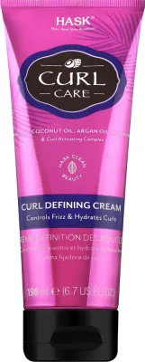 Крем для вьющихся волос Hask Curl Care Curl Defining Cream моделирующий, несмываемый, 198 мл