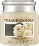 Village Candle Creamy Vanilla / Ароматическая свеча в стекле, ваниль, кокос и сливки, 397 г — фото 2