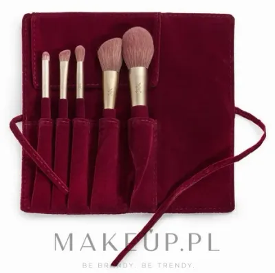 Набор кистей для макияжа XX Revolution Luxx Brush Set, для лица и глаз, 5 шт