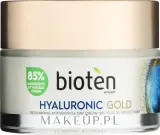 Дневной крем для лица Bioten Hyaluronic Gold SPF 10 против морщин с гиалуроновой кислотой 50 мл — фото 1