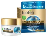 Крем для лица Bioten Hyaluronic Gold Replumping ночной против морщин 50 мл — фото 3