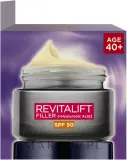 Крем для лица L'Oreal Paris Revitalift Filler [HA] дневной, против старения, с гиалуроновой кислотой, SPF 50 — фото 3