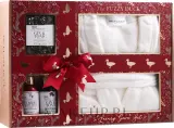 Baylis & Harding Baylis & Harding The Fuzzy Duck Winter Wonderland (sh/gel/100 мл + sh/cr/100 мл + bath crystals/75 г + soft bathrobe/1pc) - Набор для ванны и душа Baylis and Harding The Fuzzy Duck Winter Wonderland подарочный, гель и крем для душа, кристаллы для ванны и халат — фото 1