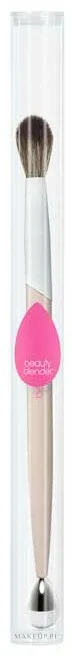 Кисть для теней Beautyblender High Roller Shadow Brush With Refreshing Roller с охлаждающим роликом, для макияжа глаз