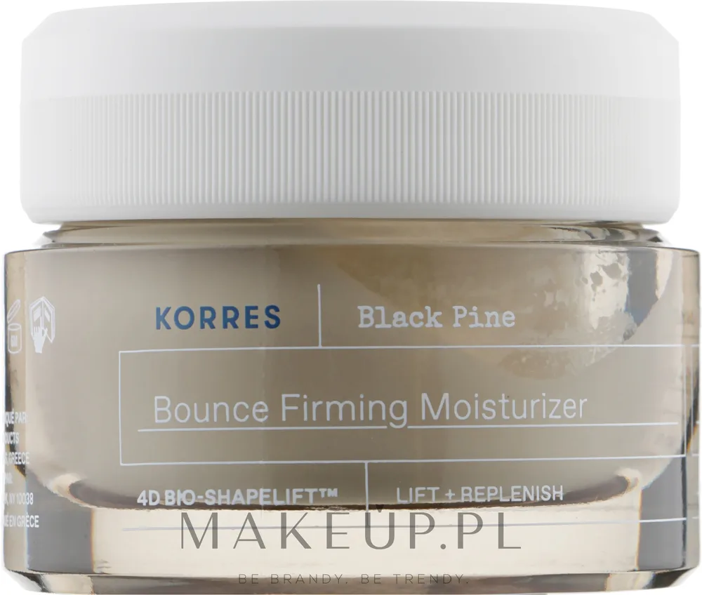 Крем для лица Korres Black Pine лифтинг с чёрной сосной для нормальной кожи 40 мл