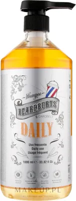 Шампунь Beardburys Daily для ежедневного использования с ментолом и тимьяном, 1000 мл