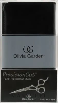 Ножницы парикмахерские Olivia Garden PrecisionCut 5.75 в чёрном футляре, из закалённой стали, 1 шт