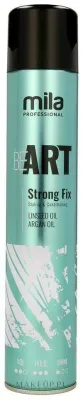 Лак для волос Mila Professional BeART Strong Fix Hair Spray Extra Strong экстрасильной фиксации, быстросохнущий, 500 мл