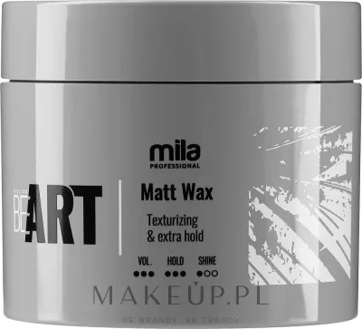 Воск для волос Mila Professional BeART Matt Wax матирующий, с пчелиным воском, 100 мл