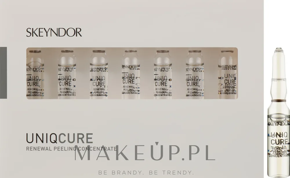 Обновляющие пилинг-ампулы для лица Skeyndor Uniqcure Renewal Peeling Concentrate, 7x2 мл