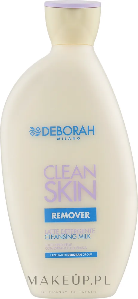 Dermolab Clean Skin Remover молочко для лица очищающее для снятия макияжа 400 мл, средство для демакияжа чувствительной кожи