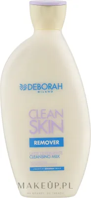 Dermolab Clean Skin Remover молочко для лица очищающее для снятия макияжа 400 мл, средство для демакияжа чувствительной кожи