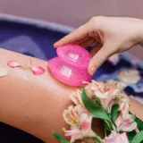 Набор силиконовых банок Crystallove Crystal Body Cupping Set Rose для массажа тела розовые — фото 3