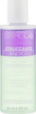 Средство для снятия макияжа Deborah Milano Dermolab Waterproof Two-Phase Cleanser двухфазное, с гиалуроновой кислотой, 150 мл