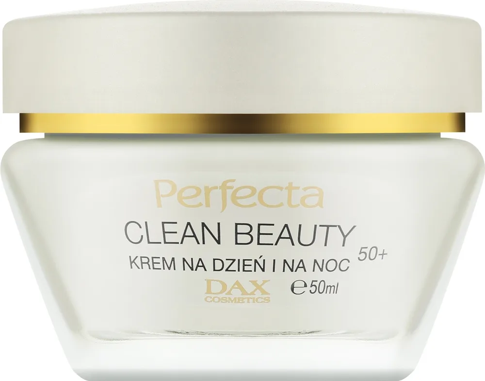 Крем для лица Perfecta Clean Beauty против морщин день и ночь 50+ 50 мл