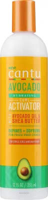 Крем для локонов Cantu Avocado Hydrating Curl Activator увлажняющий, несмываемый
