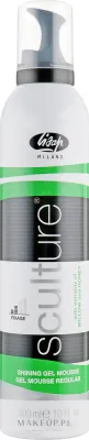 Гель-мусс для волос Lisap Sculture Shining Gel Mousse моделирующий, нормальной фиксации, 300 мл