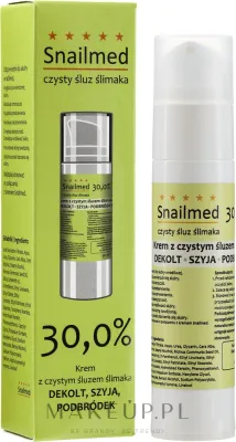 Крем для шеи и декольте Snailmed с муцином улитки, против морщин, 50 мл