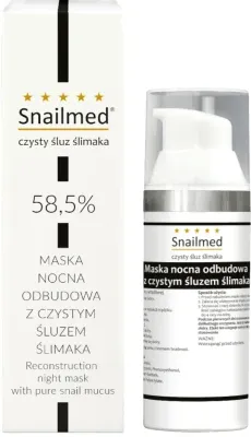 Snailmed Regenerating Mask — восстанавливающая ночная маска для лица со слизью улитки