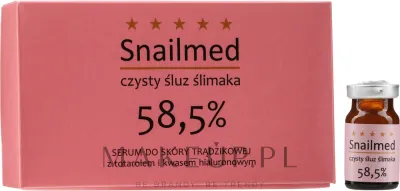 Сыворотка для лица Snailmed с муцином улитки и тотаролом против несовершенств для проблемной кожи 4 флакона по 8 мл, 4 x 8 мл