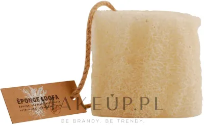Губка растительная для пилинга тела Aleppo Soap Co. из натуральной люфы, 10 см, 1 шт